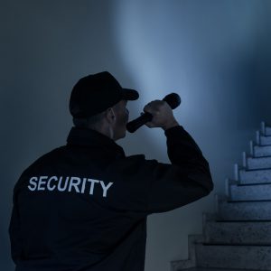 Security lighting the stairs | Eastern Security in Altamonte Springs, FL